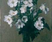 Japanese Anemones - 亨利·方丹·拉图尔
